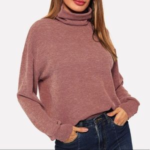Pink Turtle Neck
